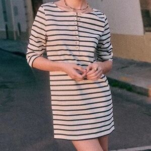 Sezane Striped Tyra Dress